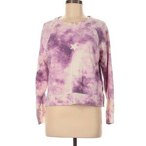 Wildfox Purple Tie Dye Sweatshirt